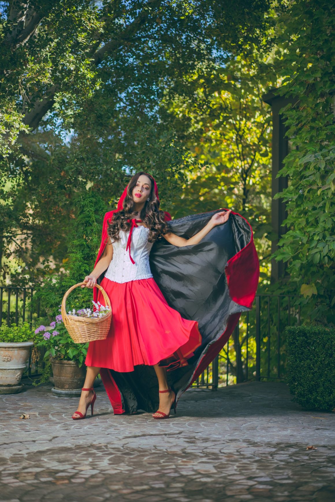 Into The Woods with Little Red Riding Hood - A Keene Sense of Style
